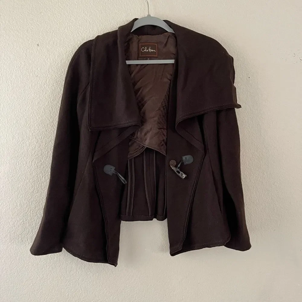 Cole haan wool and alpaca coat‎